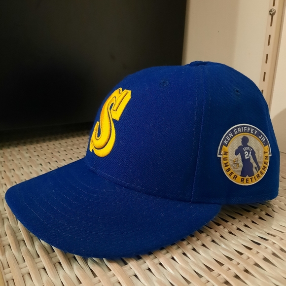 Seattle Mariners Ken Griffey Jr throwback hat - Picture 1 of 8